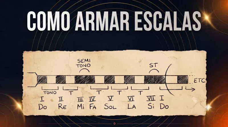 Cómo armar escalas